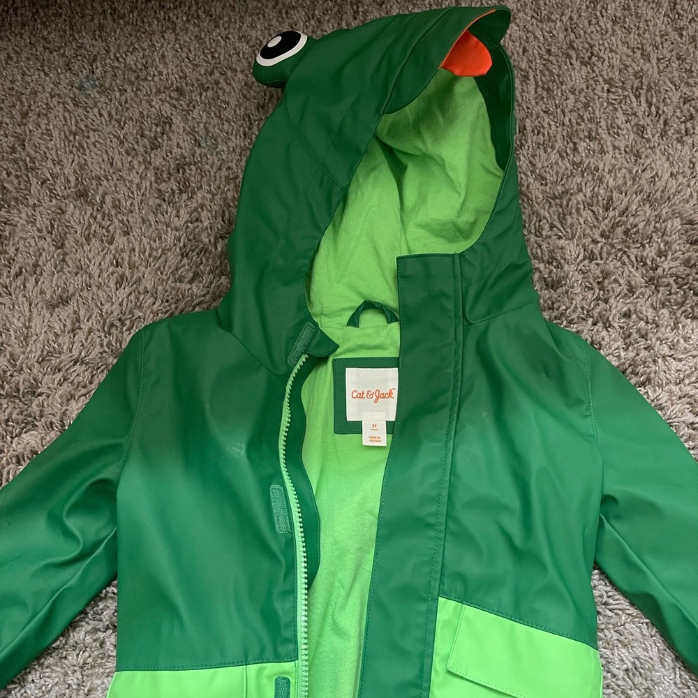 Frog raincoat